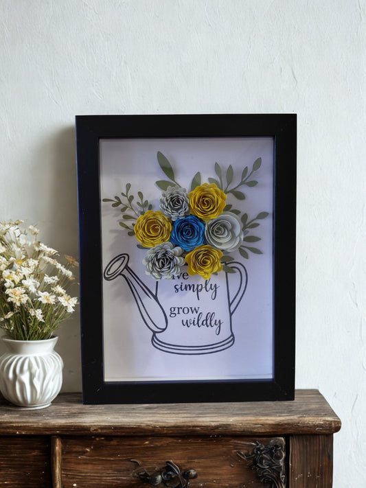 Creation unique Petit cadre Arrosoir