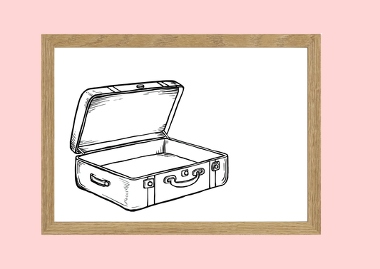 Petit cadre Valise