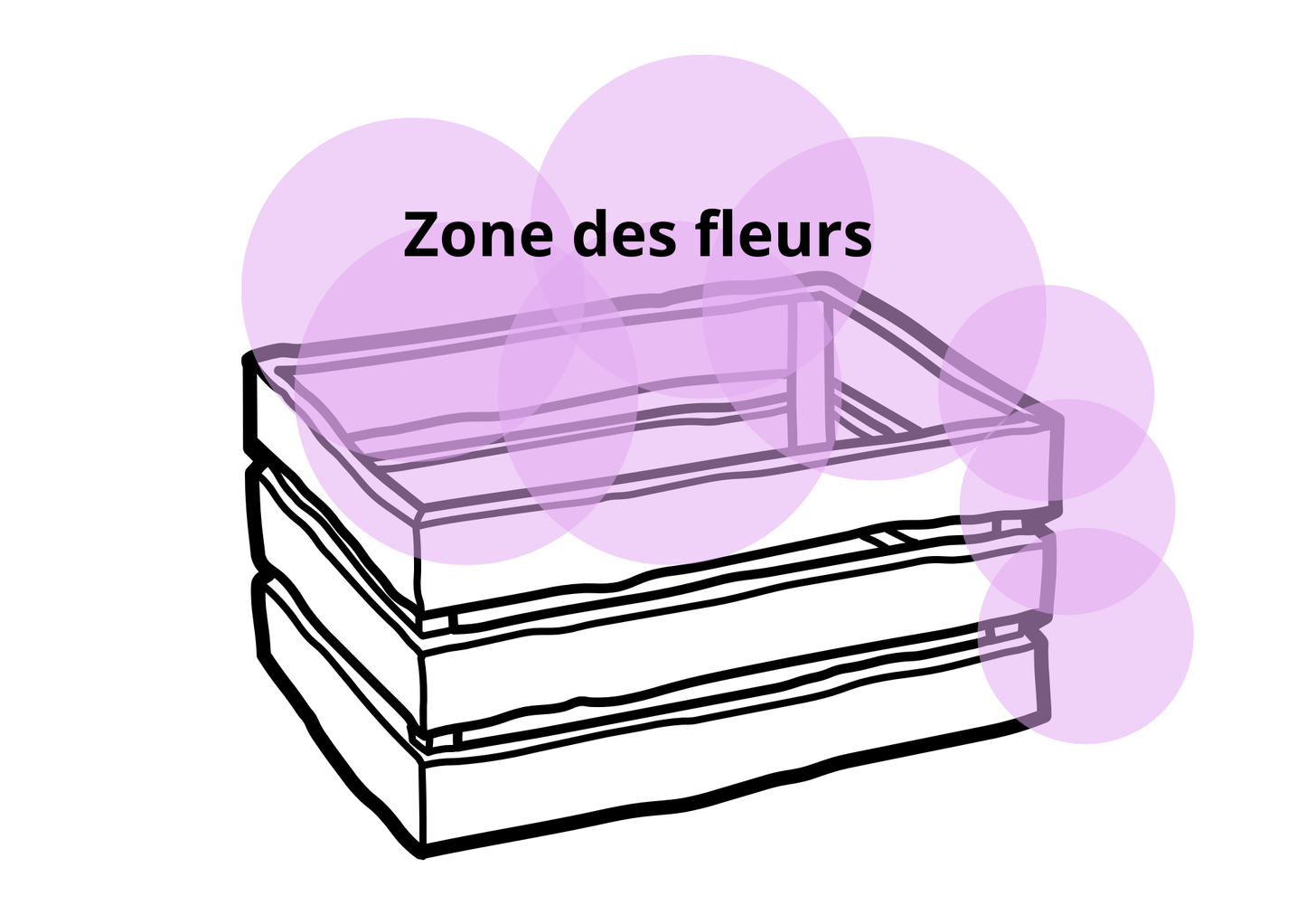 Cadre décoratif personnalisé Caisse
