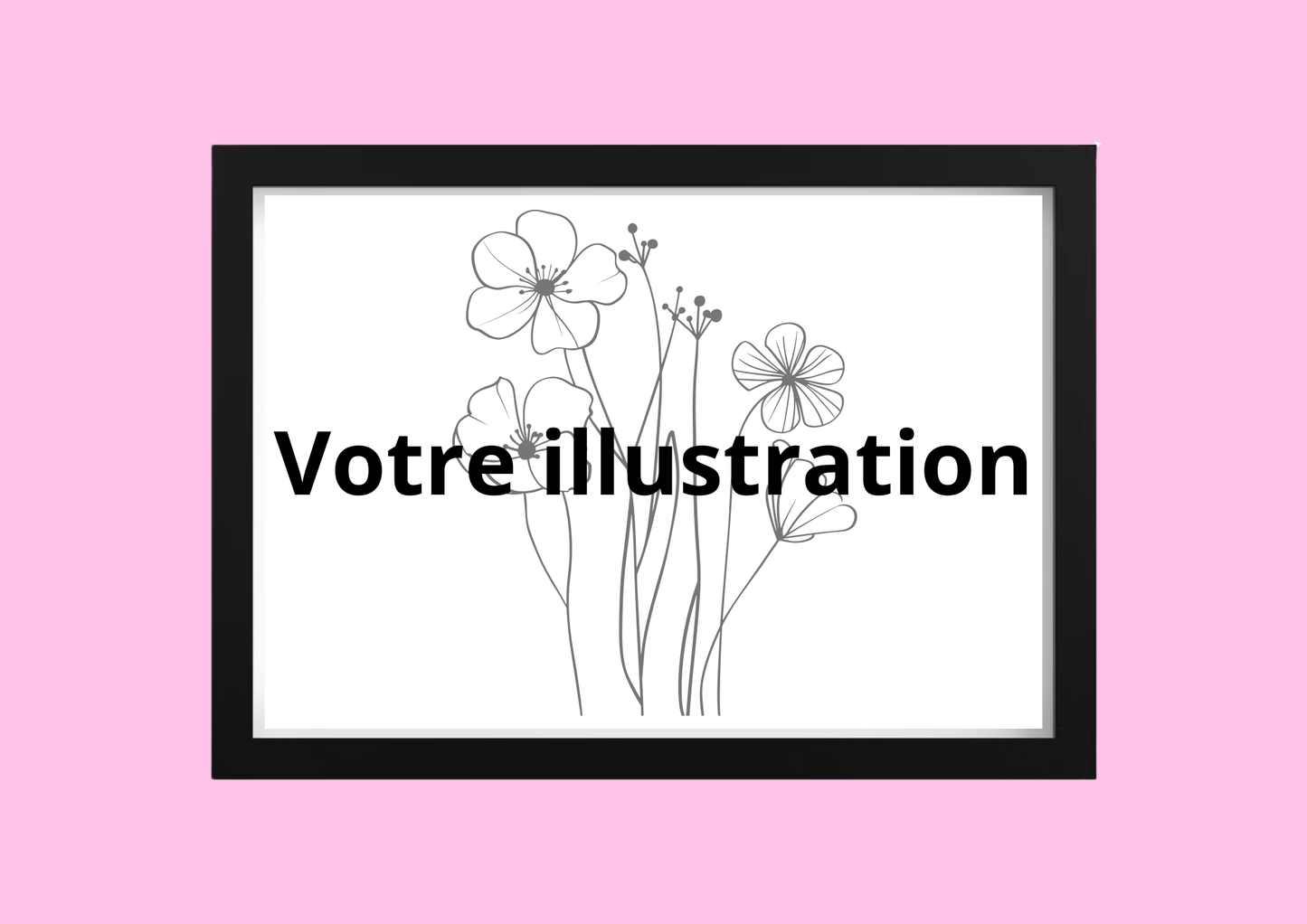 Cadre illustré 21x30