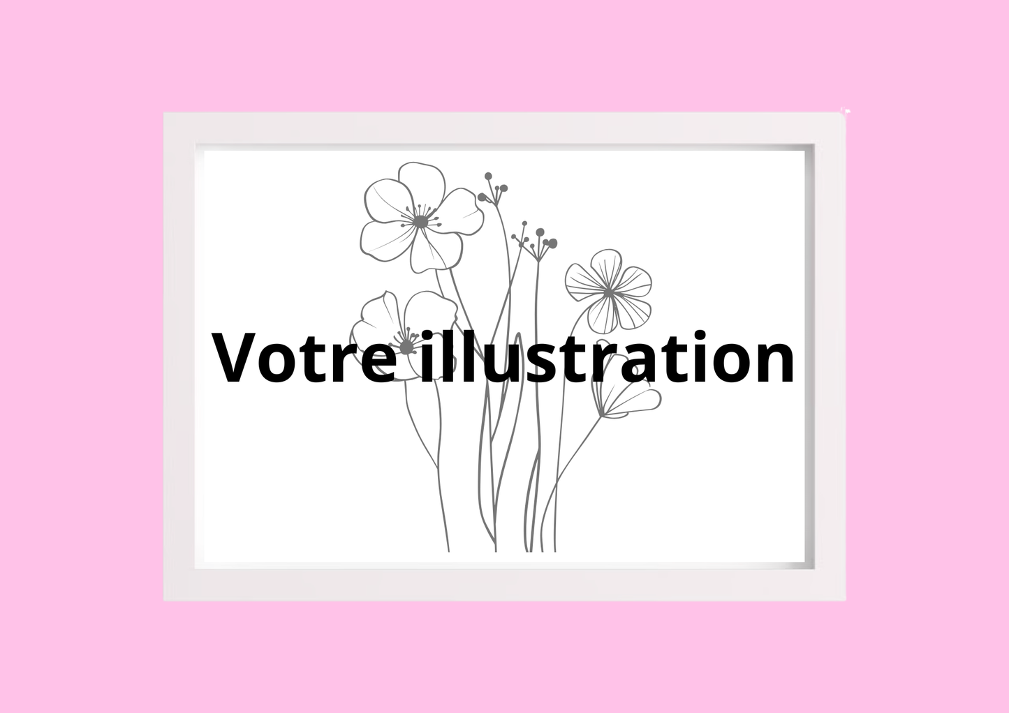Cadre illustré 21x30