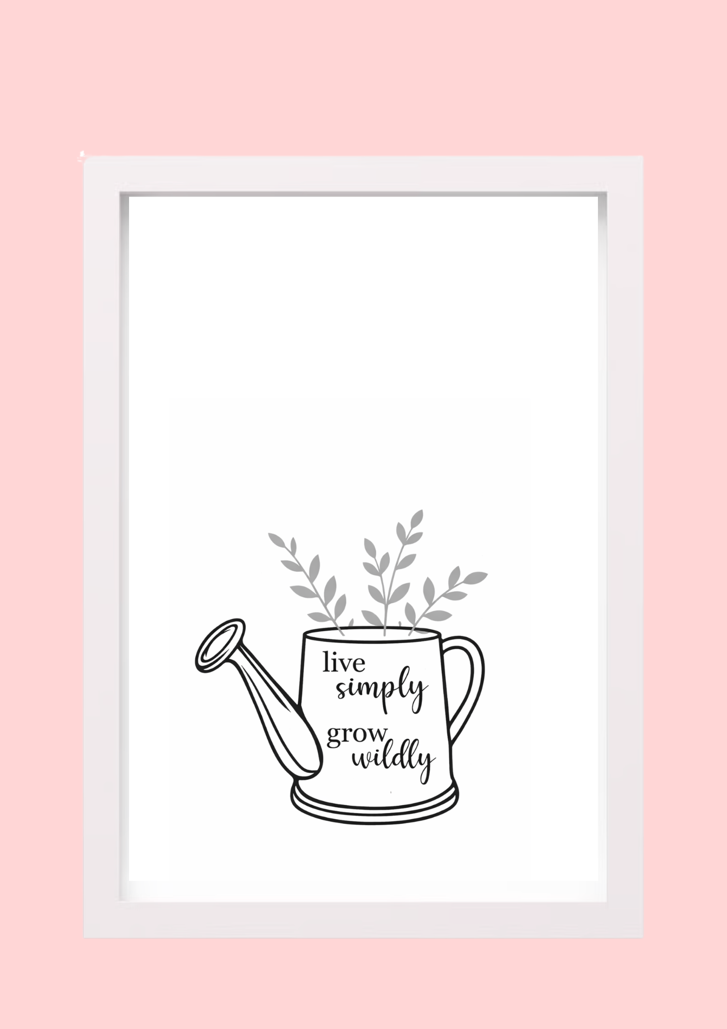 Grand cadre Arrosoir