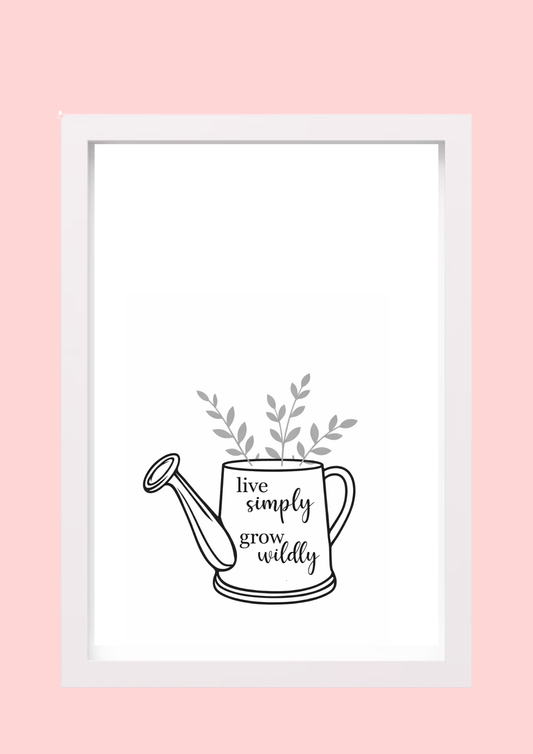 Grand cadre Arrosoir