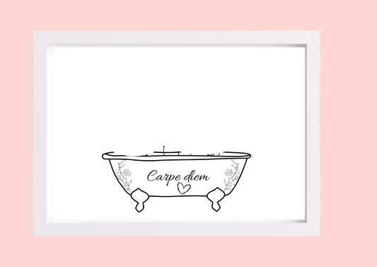 Petit cadre Baignoire