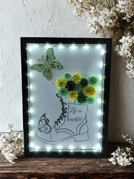 Creation unique Grand cadre Botte