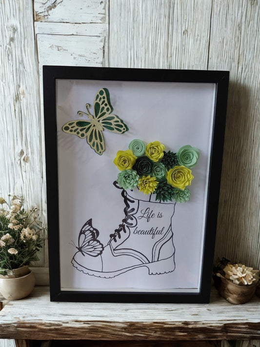 Creation unique Grand cadre Botte