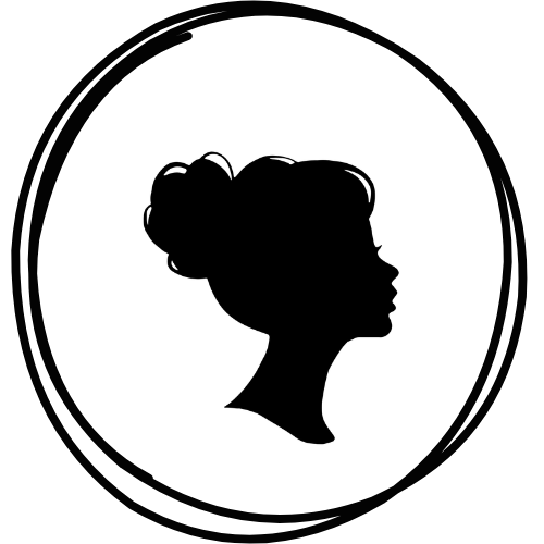 Cadre décoratif personnalisé Chignon