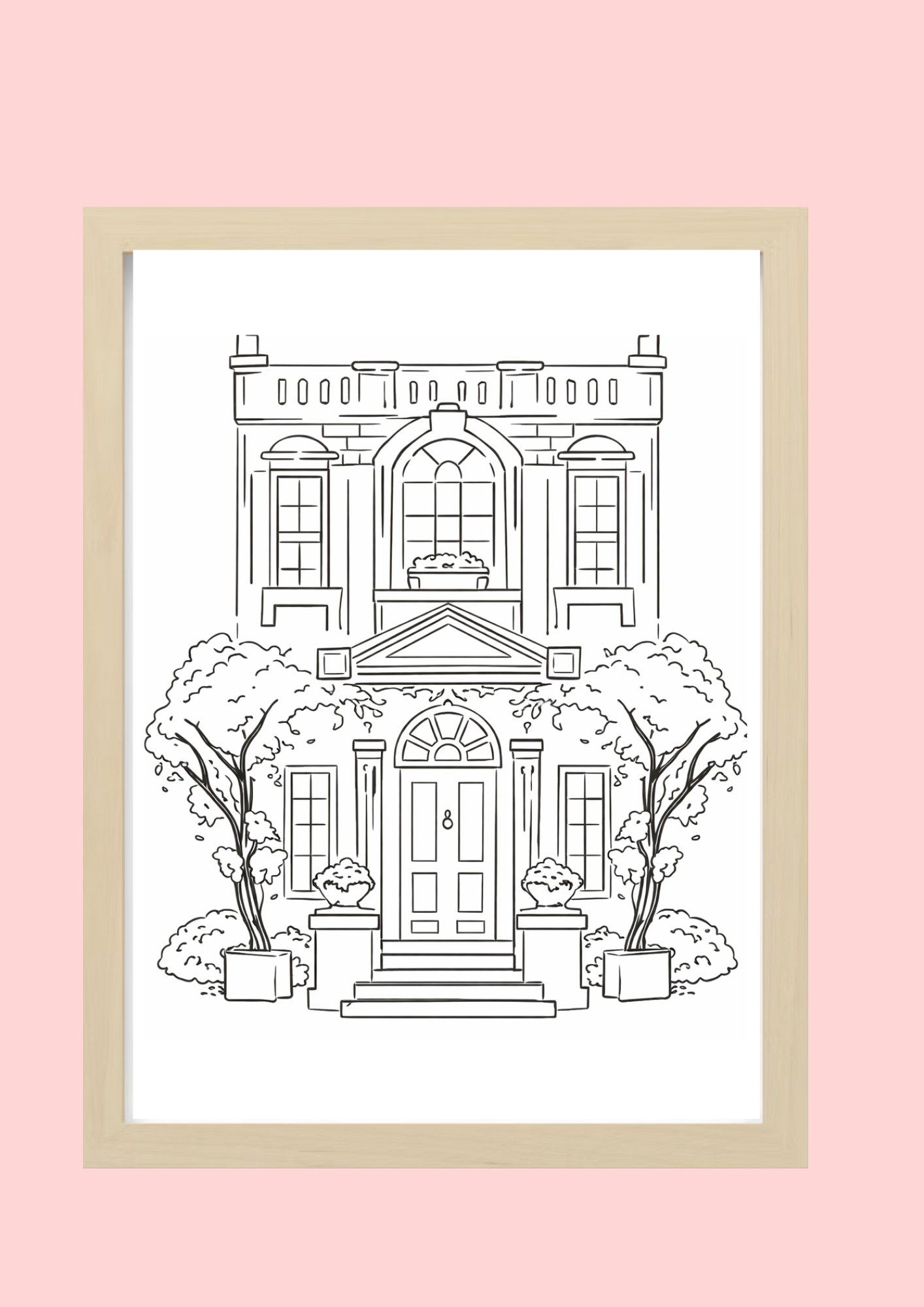 Cadre décoratif personnalisé Maison