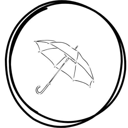 Cadre décoratif personnalisé Parapluie