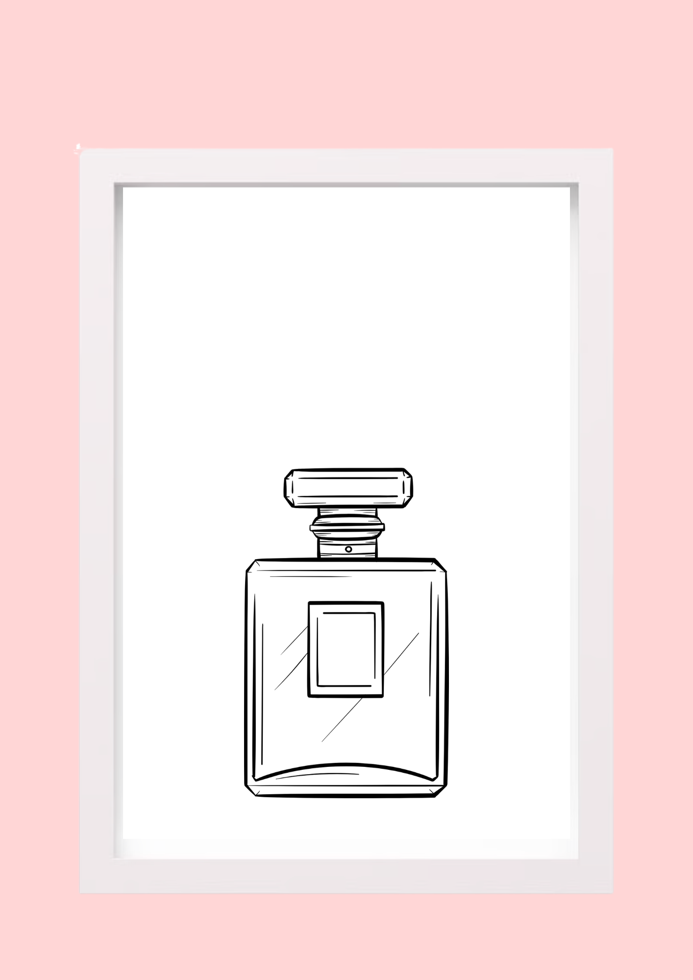 Cadre décoratif personnalisé Parfum