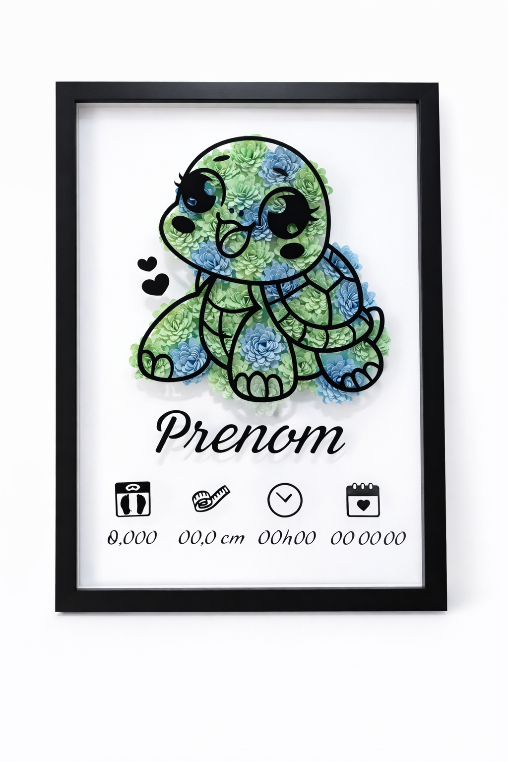 Cadre naissance Tortue