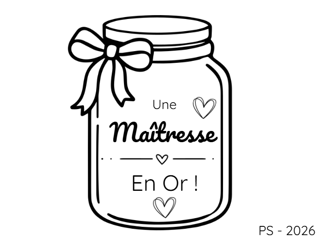 Maître / Maîtresse en or