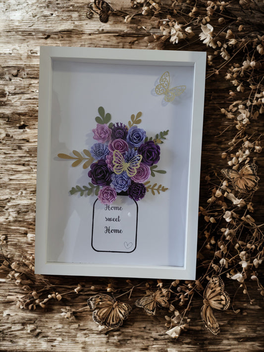 Creation unique Grand cadre Vase